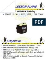 Zoll - AED - Training - ESAMS - ID's - 1011, 1175, 1788, 1236, 3368