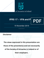 IFRS17 - Deep Dive - VFA and PAA 2019-11-15 FINAL