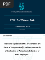 IFRS17 - Deep Dive - VFA and PAA 2019-11-15 FINAL