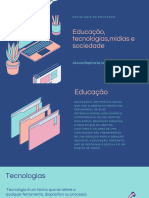 Azul Elementos Isométricos e Mockups Tecnologia Na Educação Apresentação de Tecnologia - 20231030 - 214221 - 0000