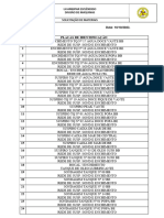 Placas de Identificação