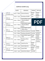 Jadwal Glosit 2023