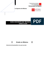 CJ - 05 Tecnica de La Direccion Composicion y Pedagogia