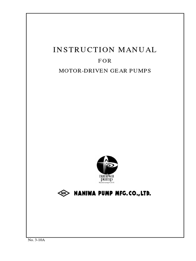GEAR PUMPS | PDF | Pump | Valve