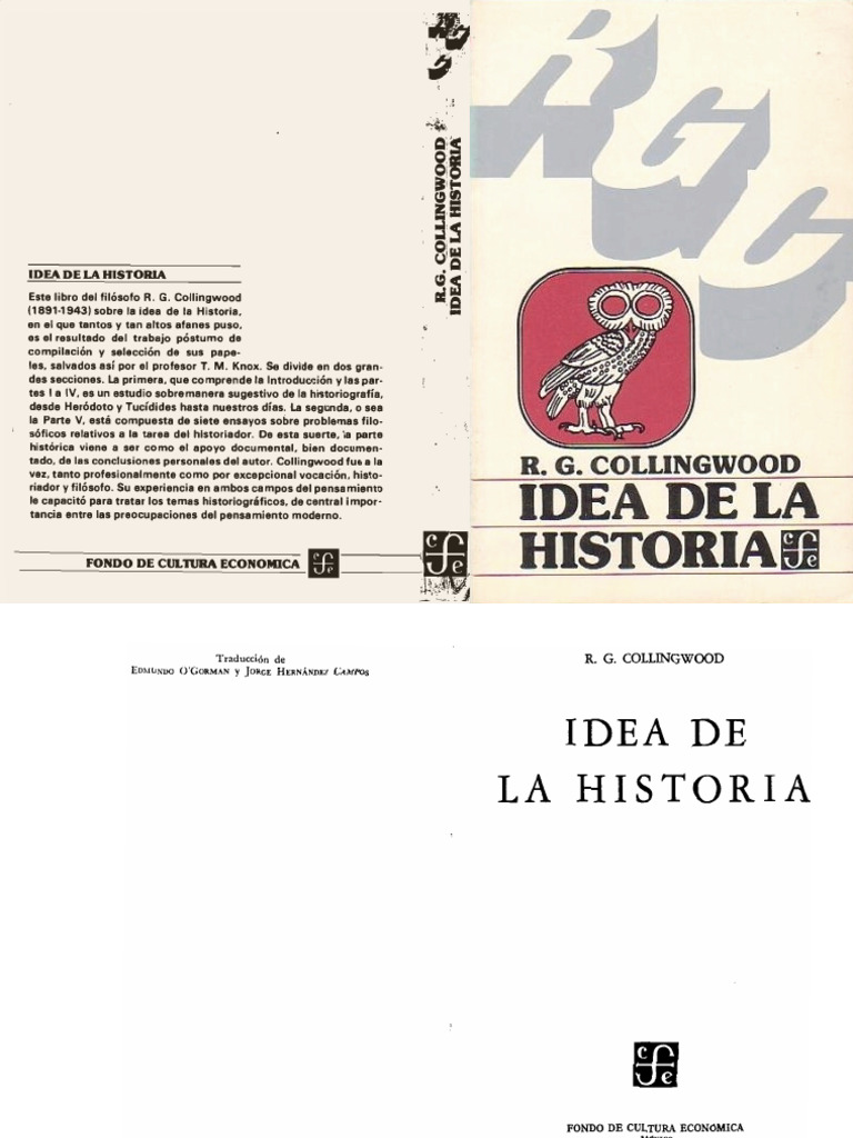 Collingwood, Idea de La Historia PDF