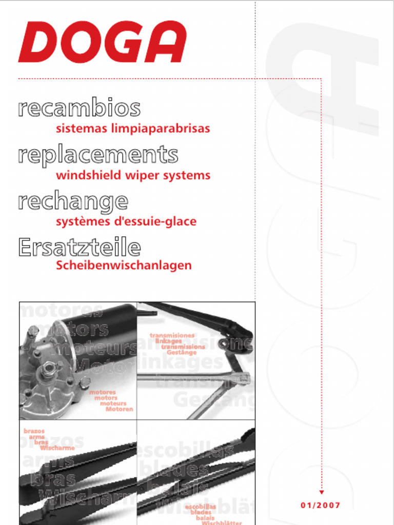 Doga Wiper Systems PDF Car Motor Vehicle