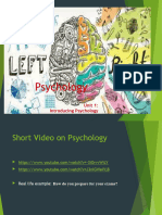 Introduction To Psychology