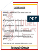 Requisitos para Conei 01