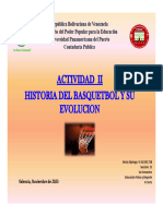 Actividad II Historia Del Basquetbol