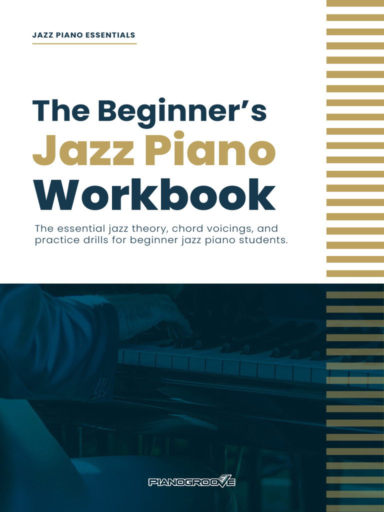 Beginner Jazz Piano Essentials Workbook | PDF | Chord (Music) | Harmony