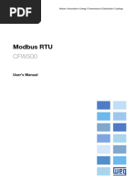 Weg cfw500 Modbus Rtu Manual