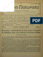 Accion Naturista Madrid 1919 N o 7
