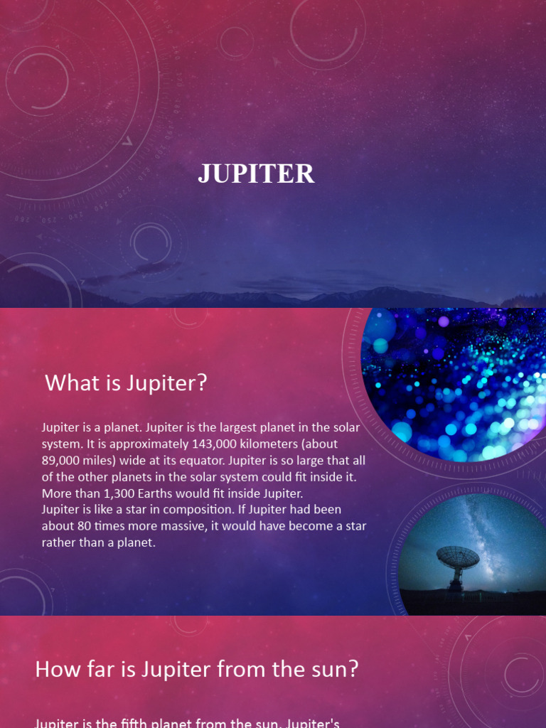 Jupiter PDF Jupiter
