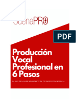Produccio N Vocal Profesional en 6 Pasos