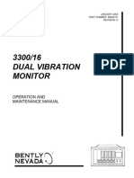 3300-16 Dual Vibration Monitor Operation and Maintenance Manual 86830