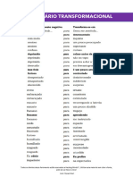 Vocabulário Transformacional