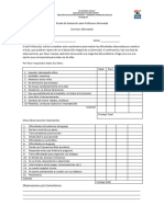 Test de Conners Escala de Evaluación para Profesores Abreviada