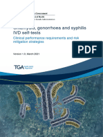 Chlamydia Gonorrhoea and Syphilis Ivd Self Tests