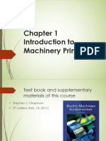 Introduction To Machinery Principles