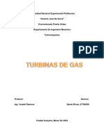 Turbinas de Gas - Daniel Rivas