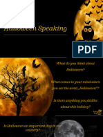 Halloween Speaking