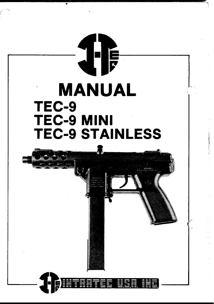 Tec 9 чертежи