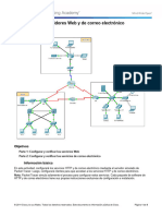 10.2.1.8 Packet Tracer - Web and Email Instructions