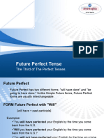 Future Perfect Tense: The Third of The Perfect Tenses
