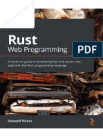 Rust Web Programming A Hands-On Guide To Developing Fast and Secure Web Apps With The Rust Programming Language (Maxwell Flitton)