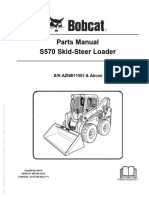 Parts Manual, S570, SN AZNB11011 & Above