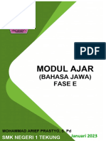 Modul Ajar New Aksara Jawa Fase F New