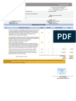 Cotizacion Servicio de Suministro, Fabricacion y Montaje de Balsa