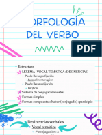 2º ESO Morfología Verbal