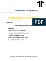 Formalizacion y Continuacion de La Investigacion Preparatoria - Caso Nadine Heredia y Ollanta Humala - Lavado de Activos - Procesal Penal