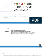 AULA 1 TEORIA - Associação de Resistores