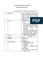 Standar Operasional Prosedur