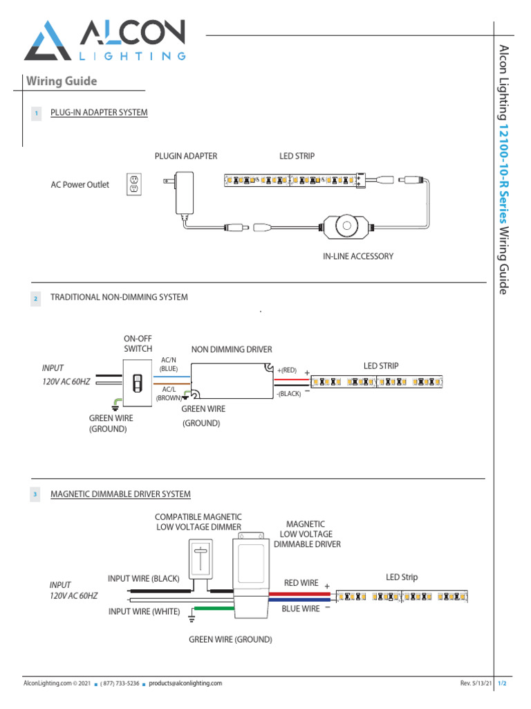Wiring Guide - 15244 Baseboard LED Light - Alcon Lighting | PDF | Mains ... - Alcon Wifi Networking Troubleshooting Guide