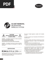 Xvive U4 Wireless Monitor Manual | PDF | Electromagnetic