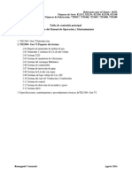 20452PKGMX Paquete Del Manual de Operación y Mantenimiento
