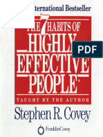 The 7 Habits of Highly Effective People