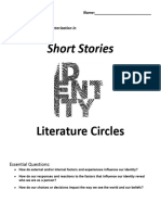 Lit Circle Identity Packet Role Sheets