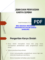 Pengertian Karya Ilmiah