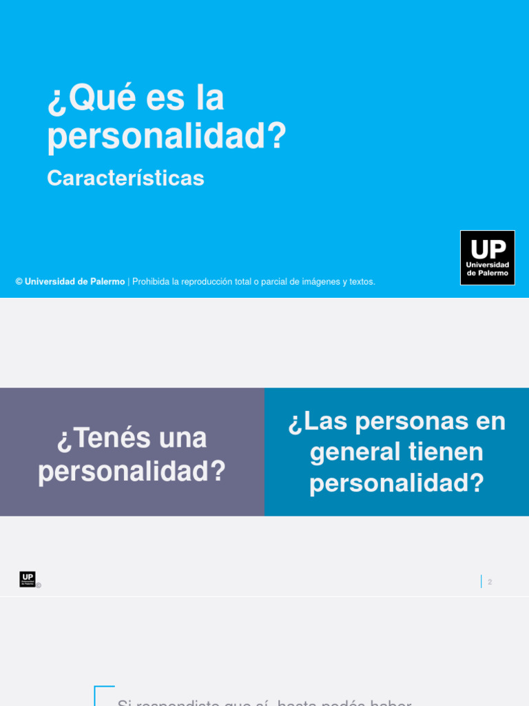 QUE ES MI PERSONALIDAD intelligence overview