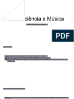 Neurociência e Música