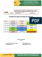 Horario de Habilitaciones 2023 AM