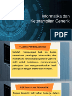 Informatika Dan Keterampilan Generik