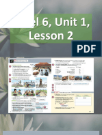 Level 6, Unit 1, Lesson 2