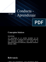 Sesión 9 - 10 Conductismo - Aprendizaje