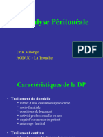 La Dialyse Péritonéale: DR R.Milongo AGDUC - La Tronche