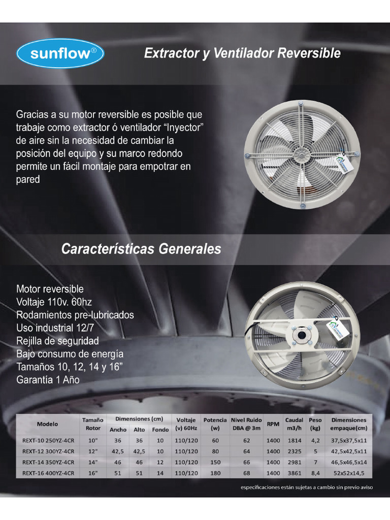 REXT Ficha Técnica | PDF